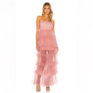 Lovers & Friends Bobbitt Gown Blush Pink